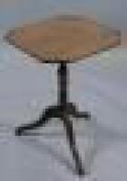 A 19thC mahogany tilt top occasional table