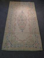 An Abusson style needlework rug