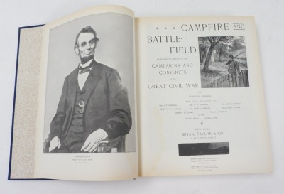 Johnson (Rossiter). Camp Fire and Battle-Field, an illustrated history of the campaigns and conflicts of the Great Civil War, facsimile edition, published by Bryan, Taylor and Company, New York 1999 together with The Times Comprehensive Atlas of the World - 3