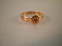 A Victorian 22ct gold ring