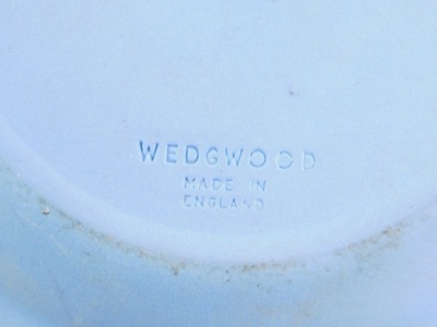 A collection of Wedgwood Jasperware, blue, black and green. - 2