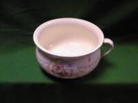 A chamber pot.