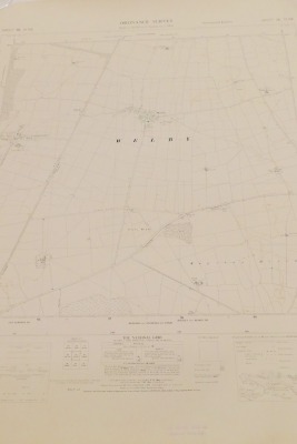 A group of Lincolnshire provincial O/S maps mainly Grantham and surrounding area, circa 1956 and 1958, and newer editions to include Skegness, Alford and Spilsby, Spalding, Boston and Spalding, Windham and Coxmoor, etc. (a quantity) - 4