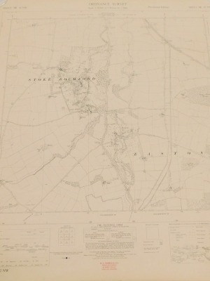 A group of Lincolnshire provincial O/S maps mainly Grantham and surrounding area, circa 1956 and 1958, and newer editions to include Skegness, Alford and Spilsby, Spalding, Boston and Spalding, Windham and Coxmoor, etc. (a quantity) - 10