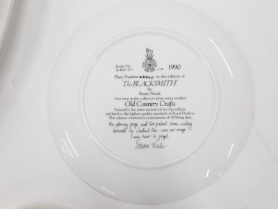 Miscellaneous items, to include various Flow Blue and other blue printed meat dishes, Lincolnshire Steam Rally 1993 plaque, commemorative mugs, etc. - 2