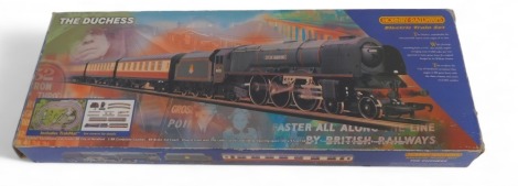 A Hornby OO gauge train set R1004 The Duchess, boxed.