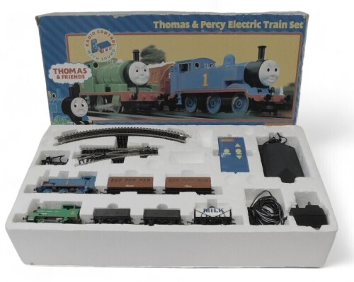 A Hornby Thomas and Friends Thomas and Percy electric train set