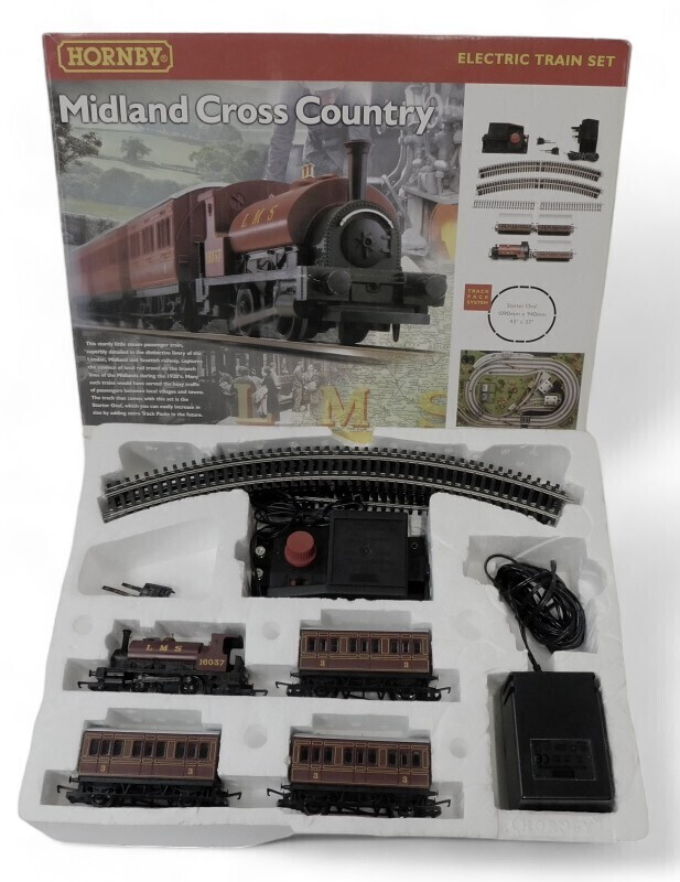 A Hornby OO gauge train set R1027 Midland Cross Country boxed