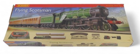 A Hornby OO gauge train set R1072 The Flying Scotsman, boxed, incomplete.