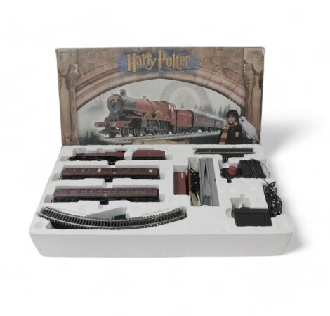 A Hornby OO gauge train set R1025 Harry Potter and The Philosopher's Stone Hogwarts Express, boxed.