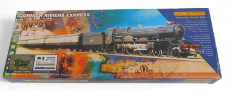 A Hornby OO gauge train set R826 The Cornish Riviera Express, boxed, incomplete.