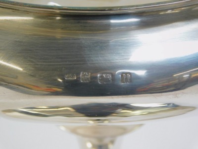 Motor Racing Interest. A George V silver two handled trophy awarded to Raymond Mays, the circular bowl with two lion head handles, on a circular stem on petalated base engraved for Midland Automobile Club Annual Open Hill Climb Shelsley Walsh 1932 MAC Bri - 4