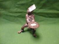 A small bronze monkey