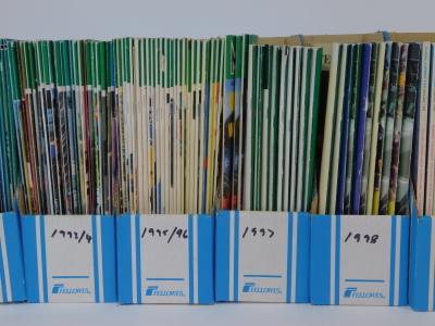 A collection of Motor Sport magazines, to include 1976 through to 1995, various editions. (5 shelves) - 8