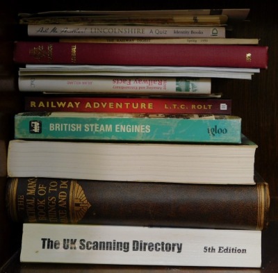 Railway books, to include Railways of The World, Garrett (Colin). Steam Trains A World Portrait, Westwood (John). Atlas of World Railways, Garrett (Colin). British Steam Nostalgia, Richardson (Paul). Evocative Steam, etc. (1 1/2 shelves) - 4