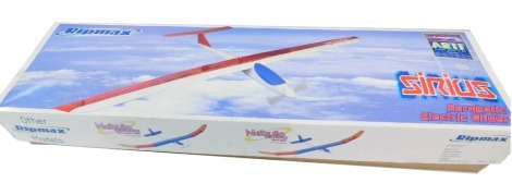 A Ripmax Sirrus Acrobatic electric kit built glider, boxed.