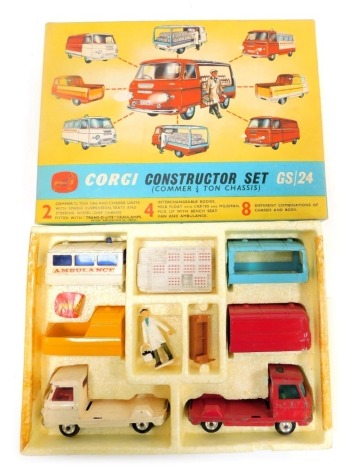 A Corgi Construction Set, GS-24, No 24 set, boxed.