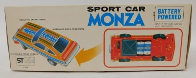 An Alps Monza sports car battery powered, boxed. - 2