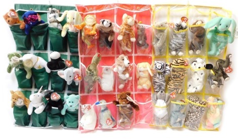 TY Beanie Babies, including Ringo, Trumpet, 2002 Fifa World Cup Korea and Japan Japan Bear, Mystic The Unicorn, etc. (1 box)