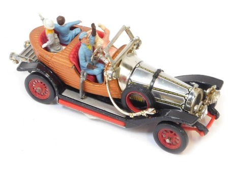 A Corgi toys Chitty Chitty Bang Bang, with four figures, unboxed.