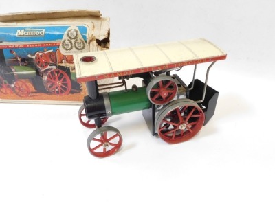 A Mamod TE1A steam traction engine, boxed. - 2