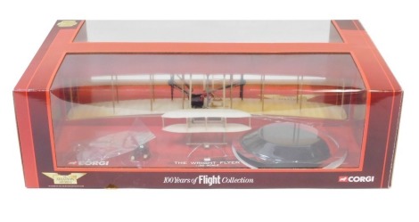 A Corgi Aviation Archive 1-32 scale model, The Wright Flyer AA34501, boxed.