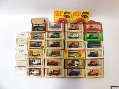 Diecast promotional vehicles, Lledo, Matchbox, and others, to include Days Gone. (1 box) - 2