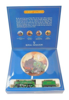 A Hornby Railways Royal Doulton Time for a Change 50th Anniversary Collection set, The Tonbridge, in presentation box,