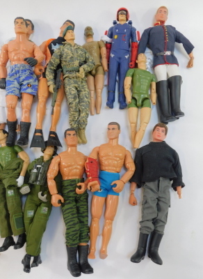 Palitoy Action Man and Mattel Action Men, including weapons and accessories, etc. (1 box) - 4