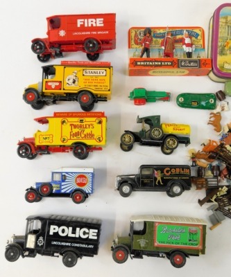 Britains, Matchbox and other diecast and figures, including Matchbox Models of Yesteryear, farmyard figures, etc. - 3