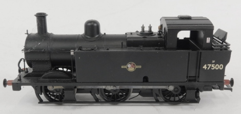 A Bachmann Branchline OO gauge class 3F Jinty tank locomotive, 0-6-0, 47500, BR black late crest, 32-232, boxed.