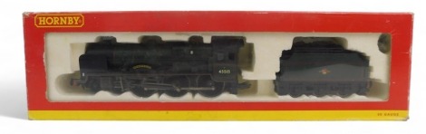 A Hornby OO gauge Patriot class 5XP locomotive Caernarvon, 4-6-0, 45515, in BR lined green, R2208, boxed.