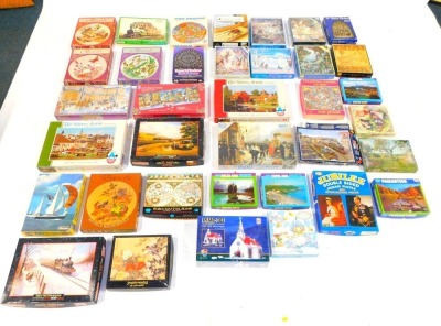 A collection of jigsaws, to include mainly Chinese and German, Arrow Games, Arrow Puzzles Victory, Whitman, Falcon, Waddingtons and others. (a quantity) - 2