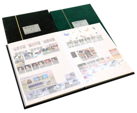 Philately. QV-EII definitives and commemoratives, including Victorian penny reds, pre and post decimalisation commemoratives, many high face value, in three albums.