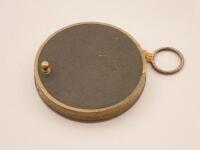 A 19thC brass tape measure