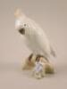 A Royal Dux porcelain Parakeet