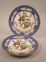 A pair of Royal Doulton Provenance pattern plates