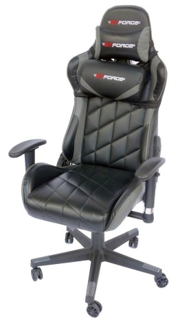 A GT Force gaming chair.