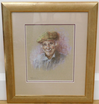 Dorothy J. Goodman. Cyril, pastel, signed, 23cm x 19cm. - 2