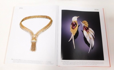 Becker (Vivienne). The Impossible Collection of Jewellery, The Hundred Most Important Jewels of the 20th century, folio, with one hundred plates, gilt tooled orange binding, limited edition 100, in a pale green linen clamshell case, published by Assouline - 3