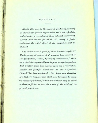 Lewin (Stephen). Lincolnshire Churches, an account of the churches in the division of Holland, in the county of Lincoln, gilt tooled green Morocco, printed and published by T N Morton, Boston, 1843. - 4