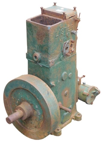 A Lister 14062 stationary engine, 62cm high.