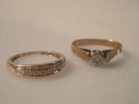 Two ladies rings