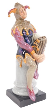 A Royal Doulton figure of The Jester, HN2016, 27cm high.