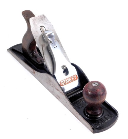 A Stanley Bailey No 5 Jack bench plane, in original box.