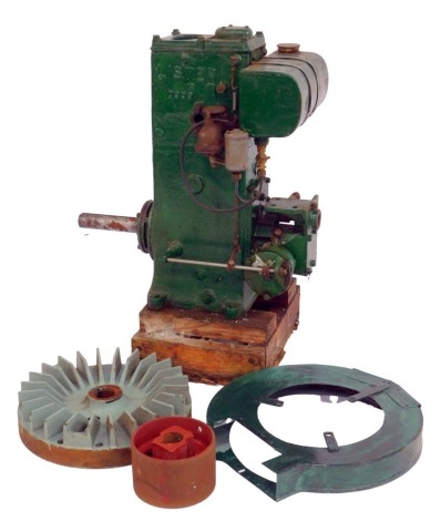 A Lister D stationery engine.