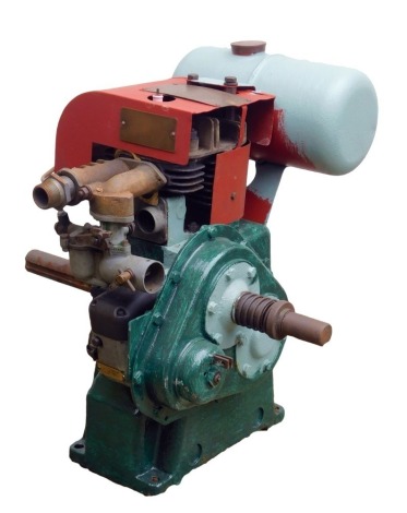 A Petter air cooled stationery engine.