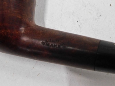 Three various pipes, comprising real briar to include Barlings, etc. - 3