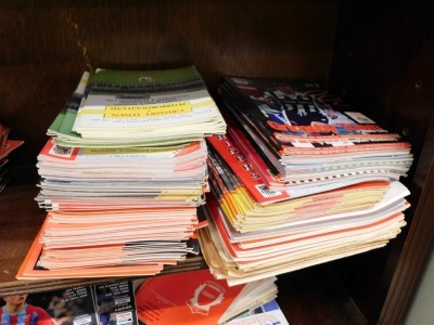 A large quantity of Grimsby Town football programmes, 1970s and later. (2 shelves) - 3