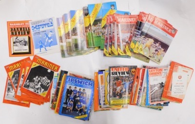 A quantity of mainly Manchester United football programmes, other football League teams, etc., 1970s onwards. - 2